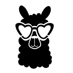 Šablóna na tetovanie - Slnečná lama