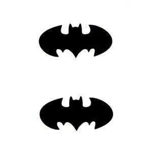 Šablóna na tetovanie - Batman duo