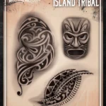 Wiser TattooPro - Island Tribal Airbrush šablóna
