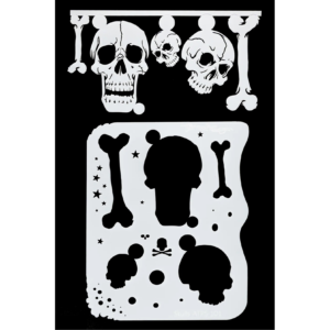 Wiser TattooPro - Skulls Airbrush šablóna