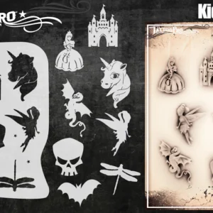 Wiser TattooPro - Fantasy Airbrush šablóna – Obrázok 3