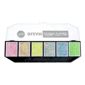 Gleam Chunky Glitter Cream - Pastel Glow Palette