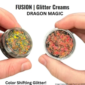 Fusion Glitter Cream - Magic Dragon 10ml – Obrázok 3