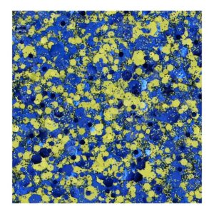 Superstar Chunky Glitter Cream - Blue & Yellow – Obrázok 2